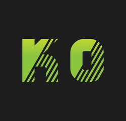 k0 initial green with strip