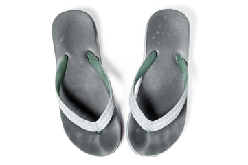 Sandal isolated on white background.