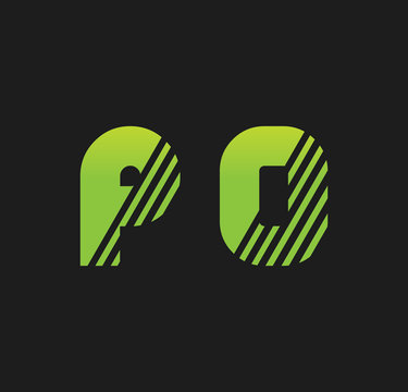 p0 initial green with strip