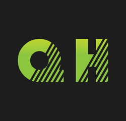 qh initial green with strip
