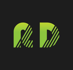 rd initial green with strip