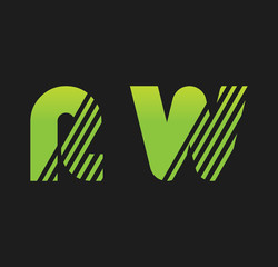 rw initial green with strip