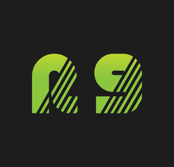 r9 initial green with strip