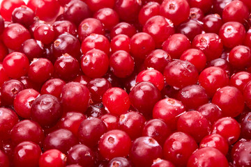 Frozen cranberries