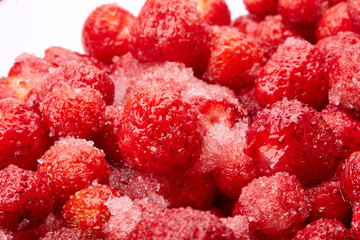 Strawberries with sugar