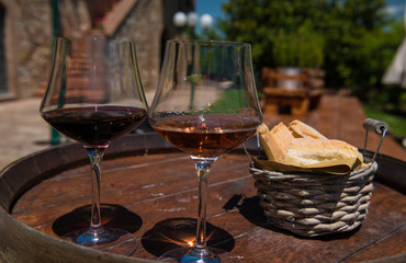 Wine tasting