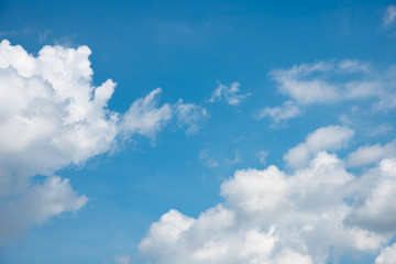 Fototapeta na wymiar Blue sky with cloud.