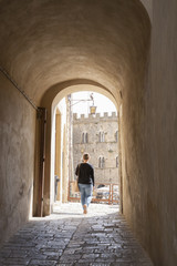 City Walls and Arch; Volterra