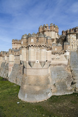 Coca Castle, Castillo de Coca in Segovia province