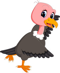 illustration of Vulture cartoon