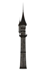 Castle tower - 3D render