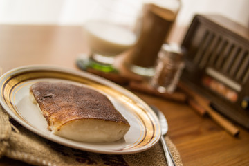Kazandibi / Turkish Dessert.