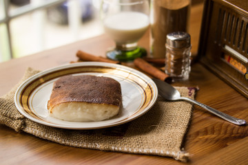 Kazandibi / Turkish Dessert.