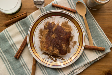 Kazandibi / Turkish Dessert.