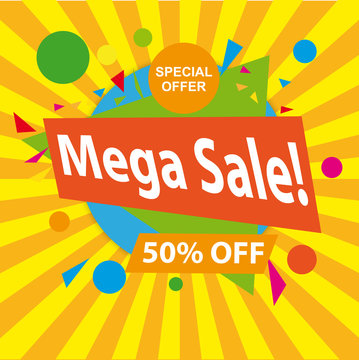 Mega Sale.