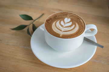hot cappuccino