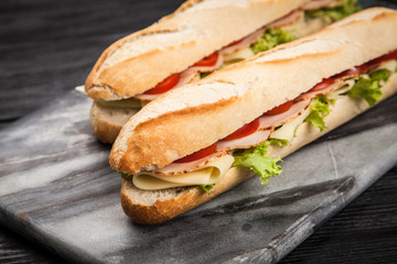 Panini grilled sandwich