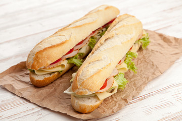 Panini grilled sandwich