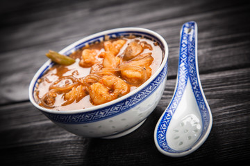 Asian shrimp soup