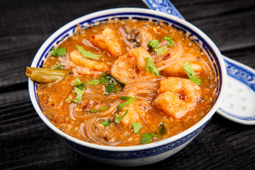 Asian shrimp soup