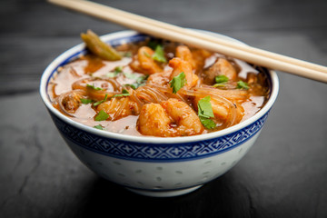 Asian shrimp soup