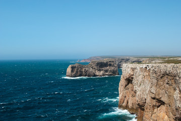 The beautiful cliffs of Portugal