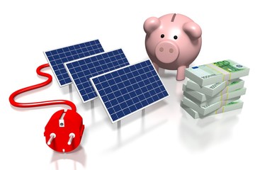 Solar panels concept