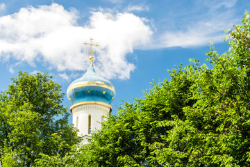 Church Descent of the Holy Spirit. Trinity St. Sergius Lavra.