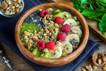 Healthy smoothie bowl