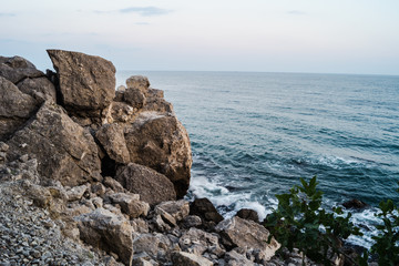 Crimean seascape on a clear day