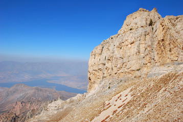 Fototapeta premium Вершина западного Тянь Шаня