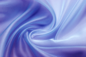  elegant drape sheer blue fabric, abstract background
