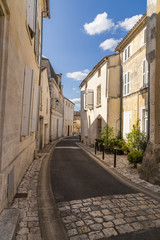 Cognac. Street in the historic center