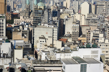Architecture background building  Sao Paulo
