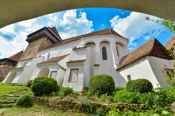 Fortified church in Viscri, Transylvania, Romania 