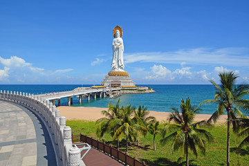 Guan Yin Statue, Nanshan Tempel, Hainan, China