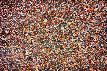 texture red wall tiles with marble chips