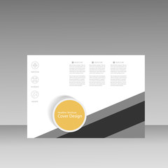 Brochure business style cover template