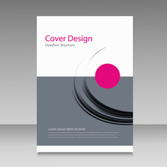 Fototapeta premium Abstract cover brochure background