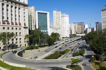 Fototapeta na wymiar Sao Paulo city Brazil