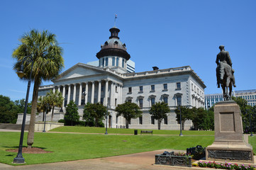 Columbia South Carolina State House is the building housing the government, General Assembly...