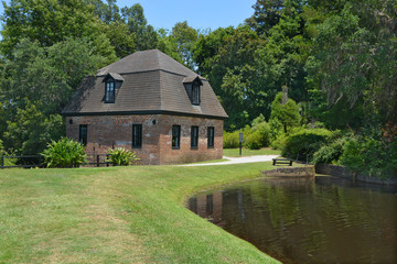 Rice mill Middleton Place is a plantation in Dorchester County, directly across the Ashley River...