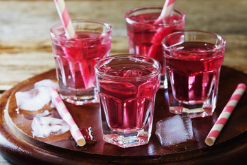 Fresh grapes cocktail