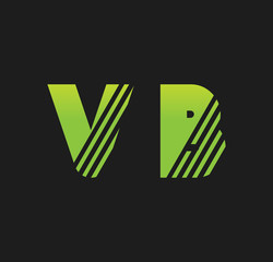 vb initial green with strip