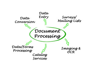 Fototapeta premium Document Processing