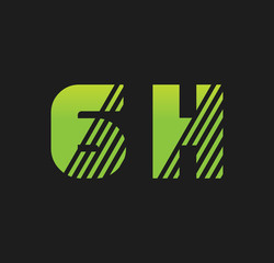 6h initial green with strip