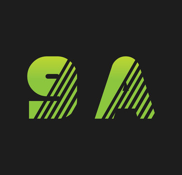 9a initial green with strip