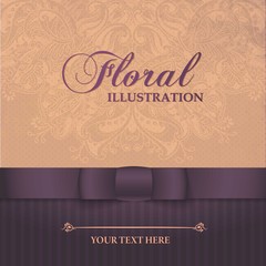 Floral elegant card design
