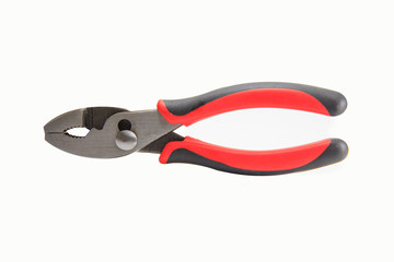 pliers on white background