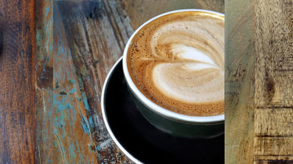 Coffee in Black Cup Design 1